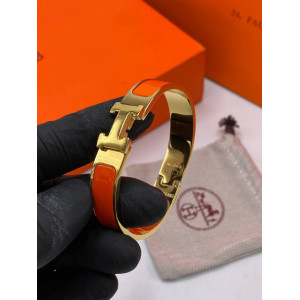 Браслет Hermes оранжевый